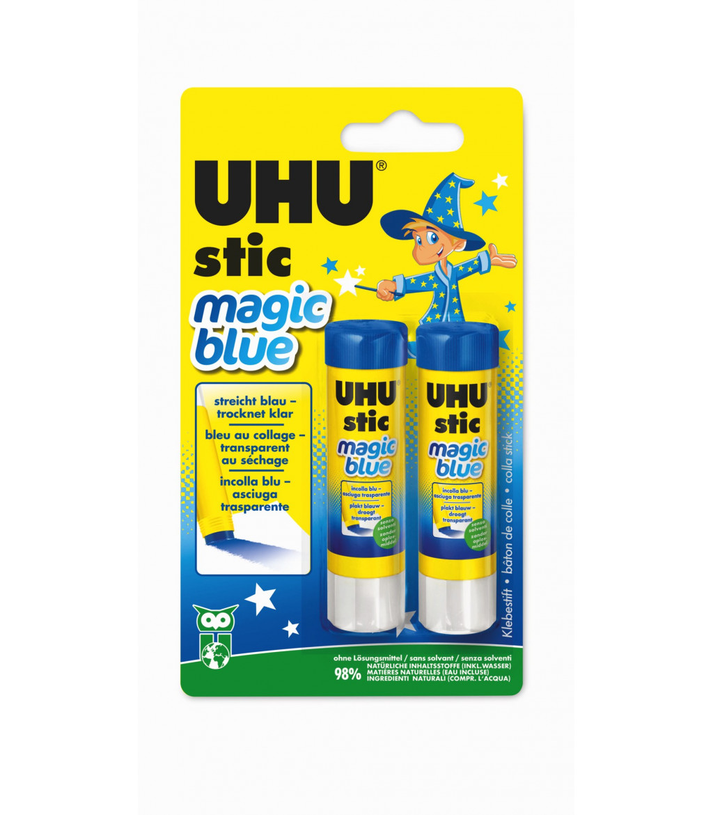 UHU Stic glue stick Magic 2x8,2 g in a tube