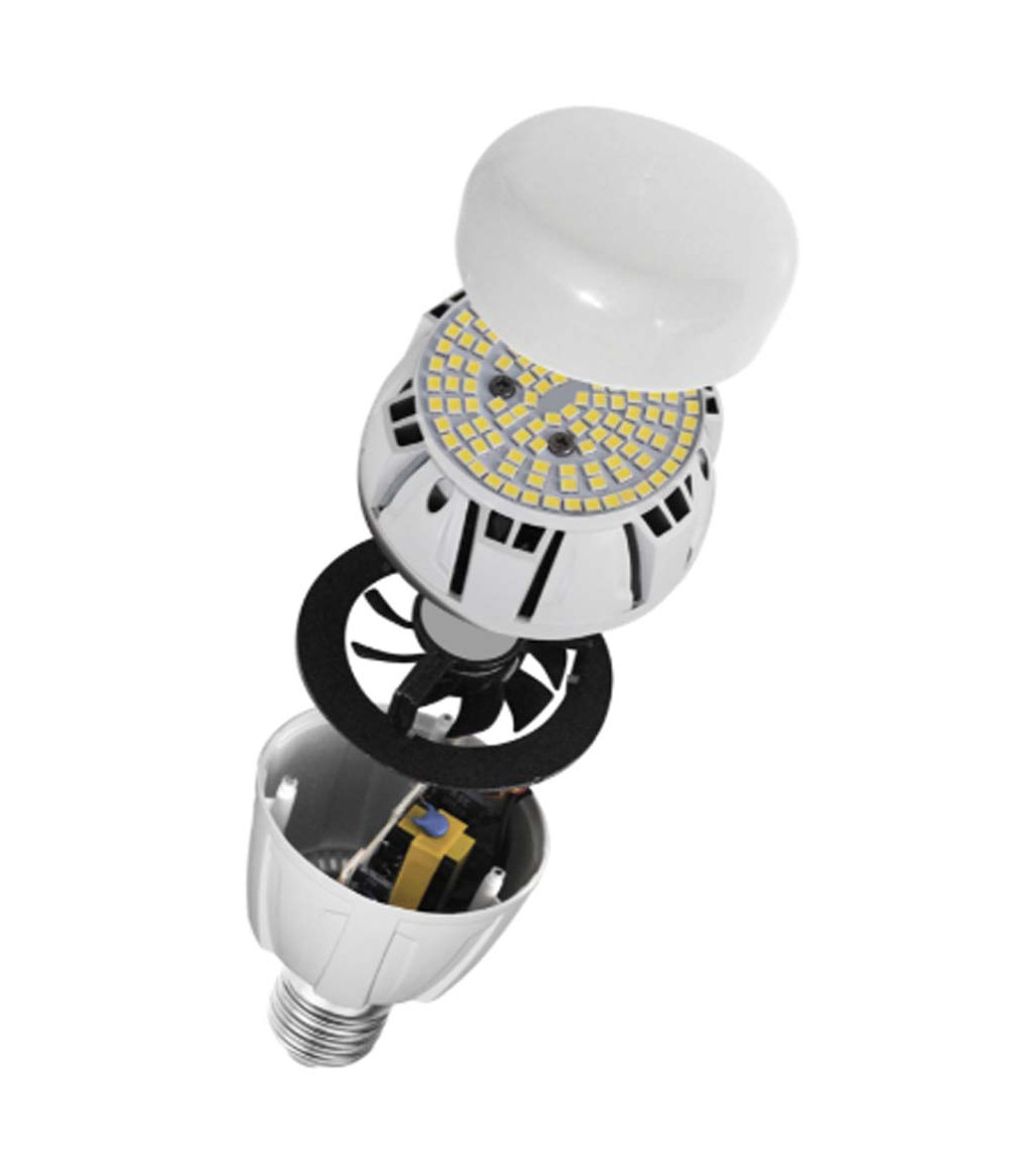 Lampe boule LED 11 watts E27 1055 lumens blanc chaud dimmable