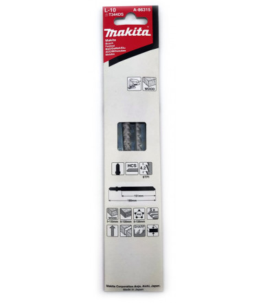 Ensemble 5 Lame L-10 HCS 180x1,25 mm A-86315 pour bois Makita