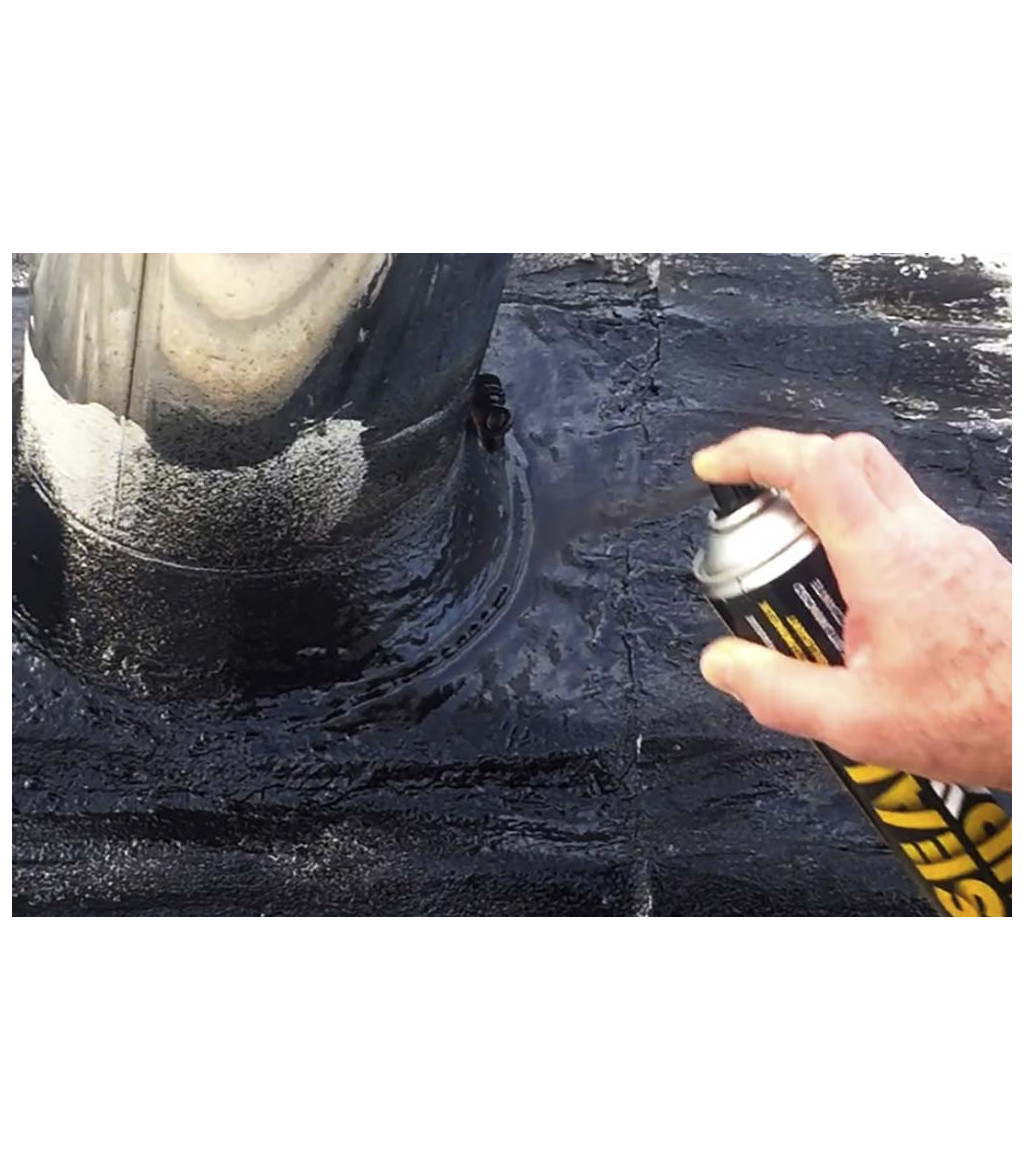 Waterproofing bitumen sealant spray black 650 ml SEAL UP