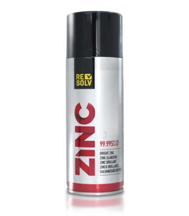 Aérosol protecteur de galvanisation à froid 400 ml ZINC 99,995% RESOLV