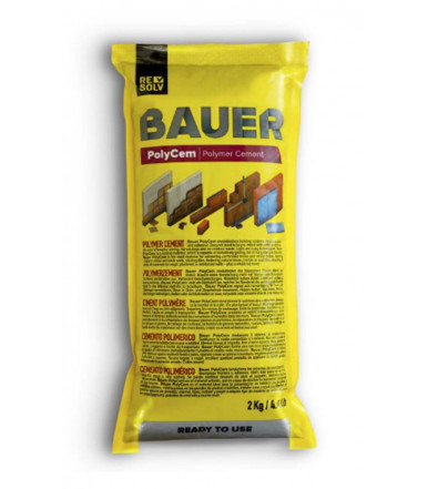 Cemento Polimérico listo para usar 2 Kg BAUER PolyCem