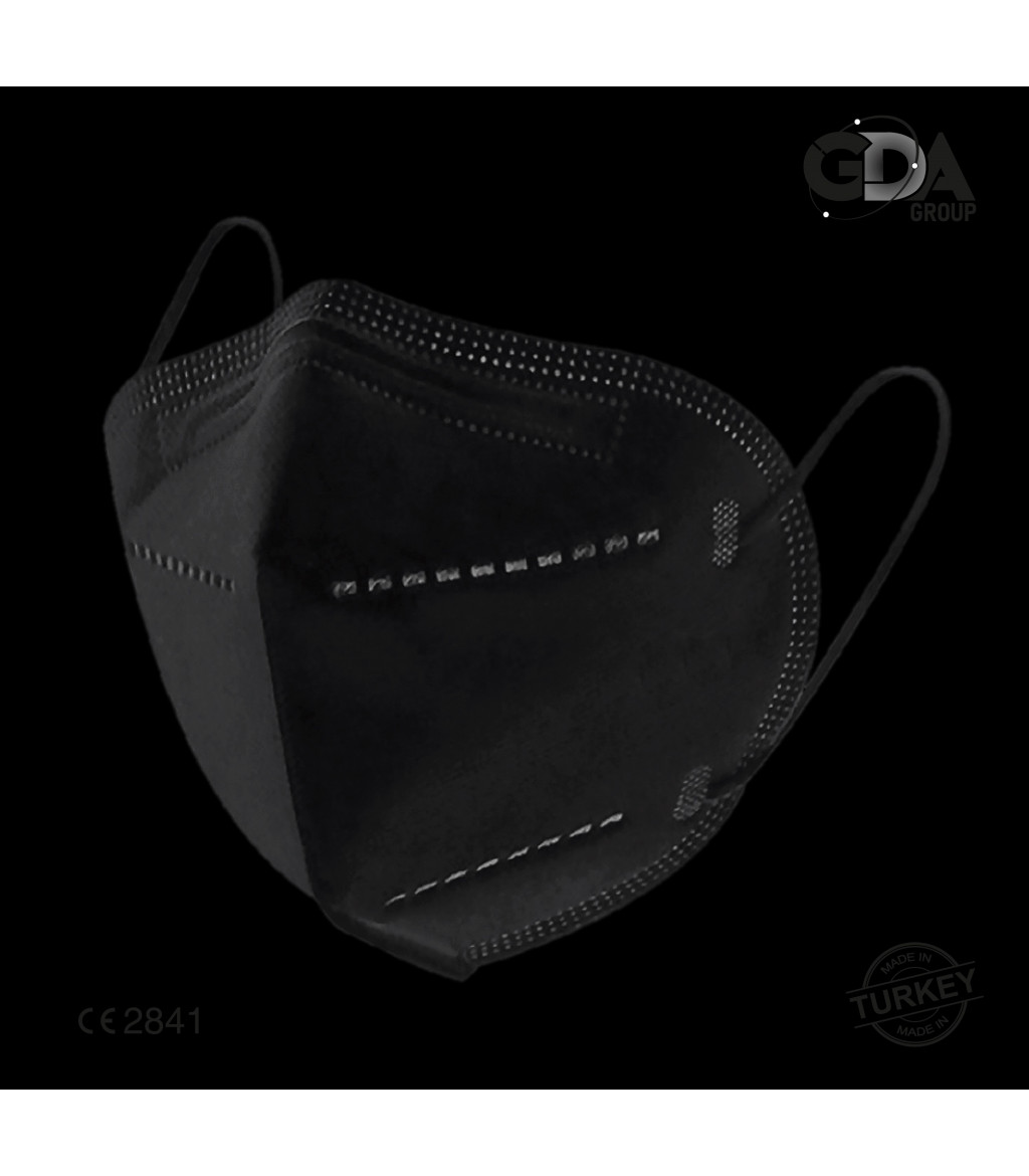 50-100PCS 4D FPP2 Mask Black Kn95 Fish Masks 3 Layers Adult FFP2 Masque noir  CE Approved FP2 Face Mask FFP2 Mascarillas Negras - AliExpress