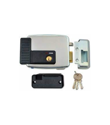 Cisa 11921 outward opening electric lock for gates