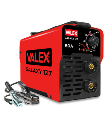 Soldadora inverter 10-80 A de electrodo MMA Valex GALAXY 127