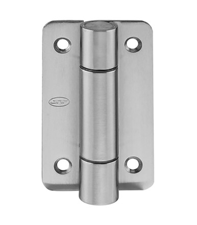 Flat hinge in stainless steel for sanitary cabin JNF code SM.005.B