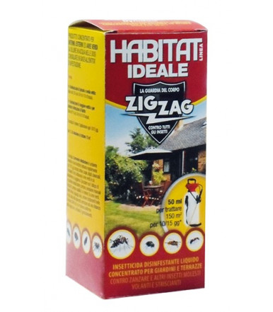 Insetticida disinfestante liquido ZIGZAG Habitat ideale