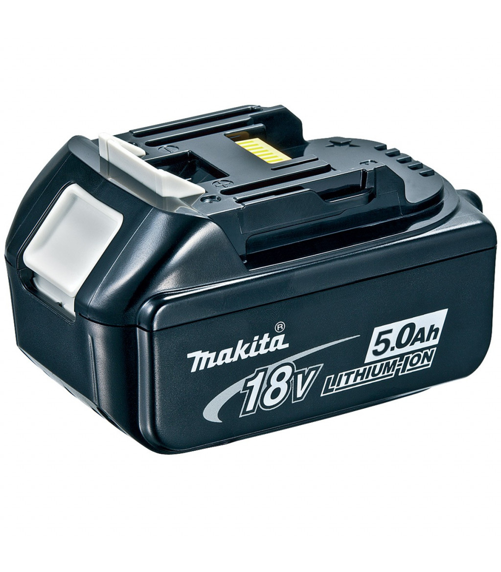 Ernest Shackleton tent revolutie Makita BL1850B rechargeable battery 18V Lithium 5.0 Ah with charge indicator