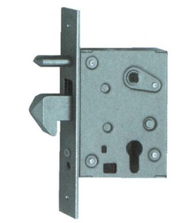 Ingenious 1031 Alutech Bifold Lock 30mm Backset 5 Hook 24mm F/plate